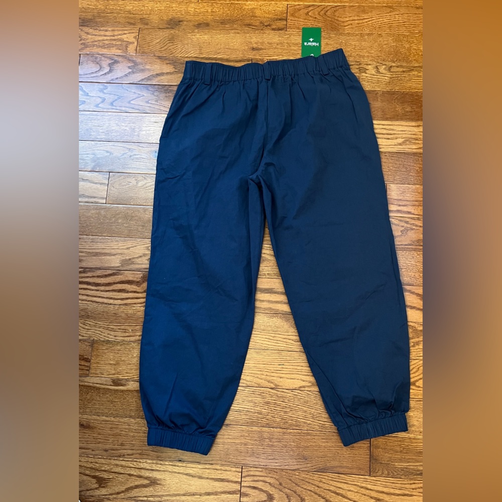 NWT- Halara Womens High Waisted  Side Pockets Casual Joggers Navy Sz L - Picture 2 of 7